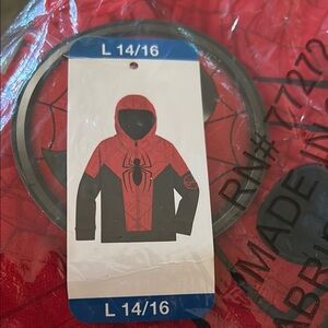Marvel Red and Black Spider-Man Hoodie